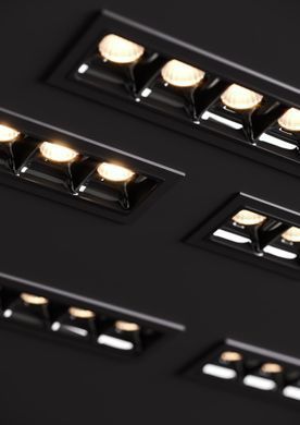 Світильник точковий врезной KLOODI KD-POINT 10X2 20W 4K BK (KD-POINT 10X2 20W 4K BK)
