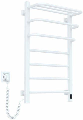 Электрический полотенцесушитель NAVIN FORTIS 480х800 L SENSOR / белый (12-153153-4880)