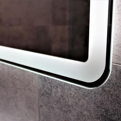 Зеркало DUSEL DE-M3051 75X100 / увеличительная линза / сенсорное включение / подогрев 630521 (DUSEL-295)