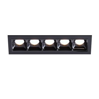 Світильник точковий врізний KLOODI KD-POINT 5X2 10W 4K BK (KD-POINT 5X2 10W 4K BK)