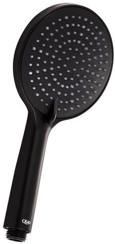 Лейка для ручного душа QTAP RUCNI 115х115 BLACK MATT (QTRUCA116O3PBB)