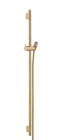 HANSGROHE Душевая штанга UNICA S PURA 90 см со шлангом 160 см BRUSHED BRONZE (28631140)