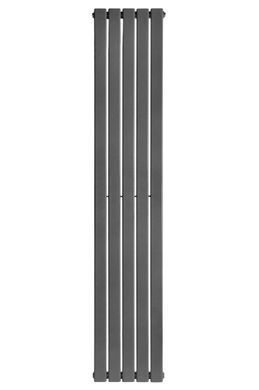 Вертикальный дизайнерский радиатор отопления ARTTIDESIGN LIVORNO 5/1800 серый мат.