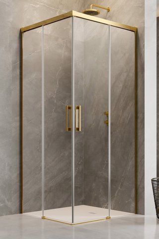 Душова кабіна IDEA GOLD KDD 900LX2005 золото/прозоре (387060-09-01L)
