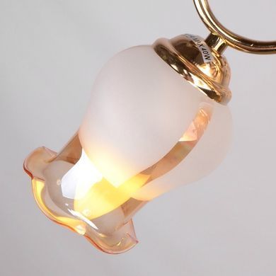 Люстра стельова в спальню E14 40W G (LK-470C/6)