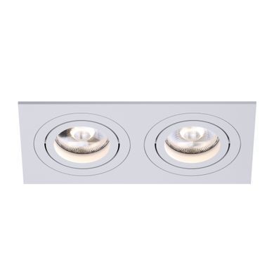 Світильник точковий врізний KLOODI KD-BASE SQ92x175 GU10 WH (KD-BASE SQ92x175 GU10 WH)