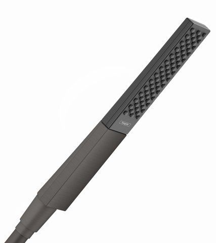 HANSGROHE Ручной душ RAINFINITY 1JET ECOSMART BRUSHED BLACK CHROME (26867340)