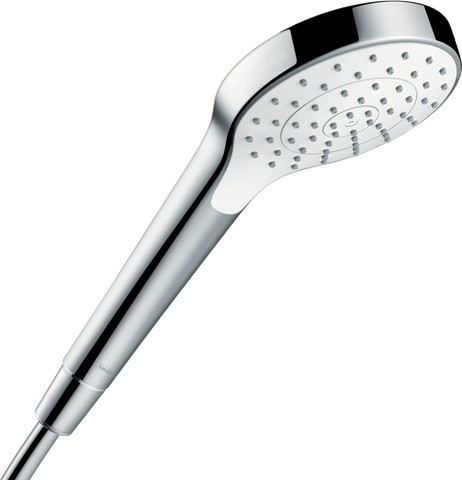 HANSGROHE Ручний душ CROMA SELECT S 110 1JET ECOSMART білий/хромований: 7л/хв (26806400)