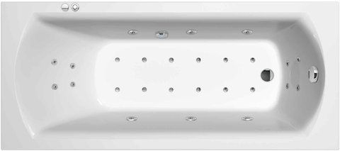 Ванна акрилова гідромасажна RAVAK DOMINO II 150х70 BEAUTY BASE (GMSR1758)
