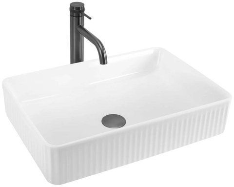 Раковина REA FIORELLA 34х50 / белая (REA-U6621)
