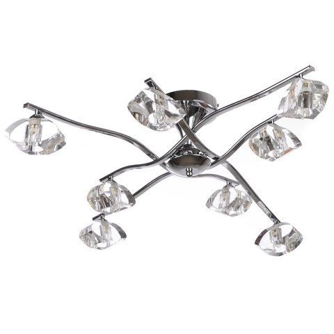 Люстра стельова галогенна G9 40W CHR (BR-01151C/8)