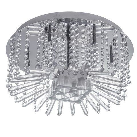 Люстра стельова галогенна LED G4 20W GLASS (BR-01 317C/7)