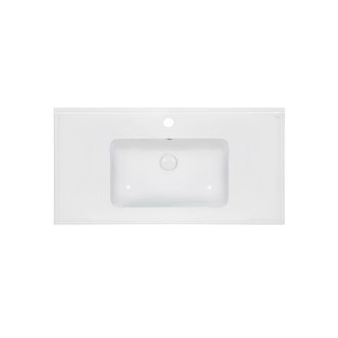 Раковина QTAP ALBATROSS E49 50х100 / донный клапан (QT01119100E49W)