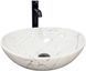 Раковина VBI PARMA 33.5х41.5 WHITE STONE (VBI-011017)