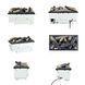 Електрокамін паровий DIMPLEX OPTI-MYST CASSETTE 400 LED LOG (CAS400LNH-INT/400L-LOGBED)