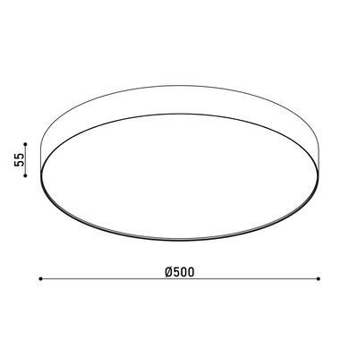 Світильник точковий KLOODI KD-MONZA500 60W 4К BK (KD-MONZA500 60W 4К BK)
