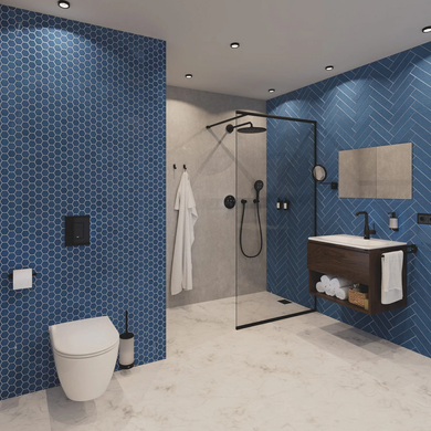 Ручной душ GROHE RAINSHOWER SMARTACTIVE 130 / 3 режима струи (22127KF0)