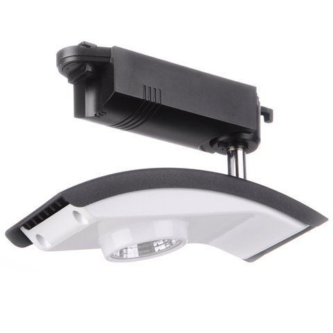 Светильник трековый поворотный LED 403/20W CW COB WH/BK