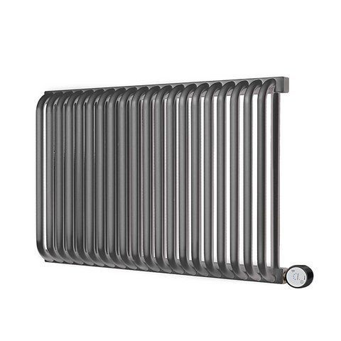 Радіатор TERMA DELFIN 440X1020 RAL9005 Підключення бічне праве