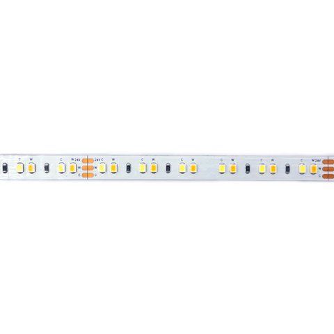 LED стрічка KLOODI KD2835-120-14W-CCT-24V 14W 120LED 2500-6000K 950LM IP20 24V (KD2835-120-14W-CCT-24V)