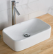 Раковина KRAUS ELAVO WHITE CERAMIC 30.1х49.4 (KCV-122)