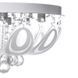 Люстра торт потолочная с пультом LED E14 60W RGB WH (BCL-652S/4)