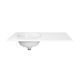 Раковина QTAP VIRGO 46х80 L / донный клапан (QT1811FL8130ALLW)