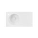 Раковина QTAP VIRGO 46х80 L / донный клапан (QT1811FL8130ALLW)