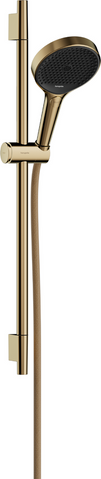 Душевой набор HANSGROHE RAINFINITY ECOSMART/65см/штанга/золото (28746990)