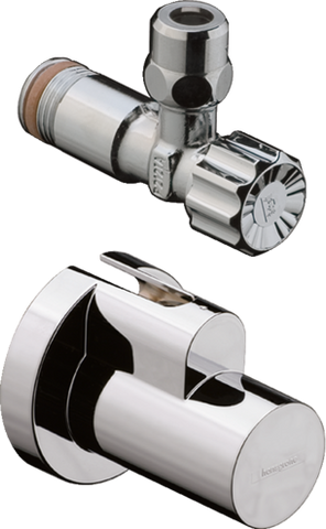 Вентиль кутовий HANSGROHE / під сталь (13954820)