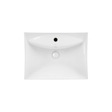 Раковина моноблок QTAP PRESTO 47х60 / донный клапан (QT2411G822W)