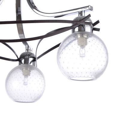 Люстра молекула галогенная с подсветкой LED G9 40W WH (BL-658S/3)