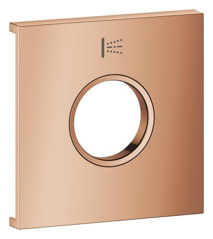 Змінна металева табличка з символом "розпилювач для тіла" GROHE SPA GROHTHERM AQUA TILES (107171DA00)
