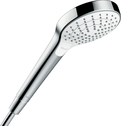 HANSGROHE Ручний душ CROMA SELECT S 110 VARIO ECOSMART білий/хромований: 9л/хв (26803400)