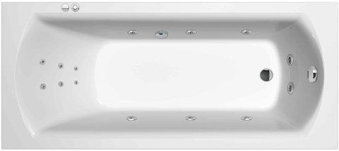 Ванна акрилова гідромасажна RAVAK DOMINO II 150х70 POWER BASE (GMSR1759)