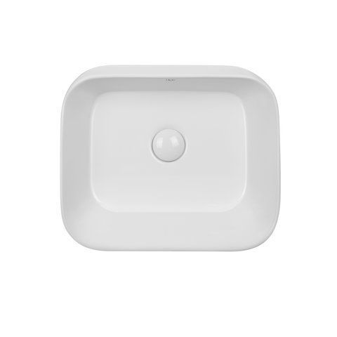 Раковина QTAP SCORPIO 39х45 / донный клапан (QT14112242W)