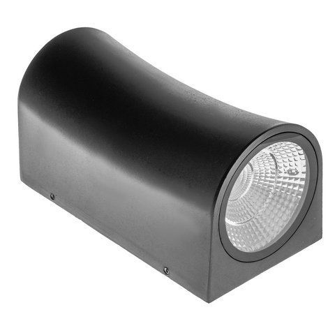Подсветка LED фасадна IP65 AL-232/2х5W NW COB BK