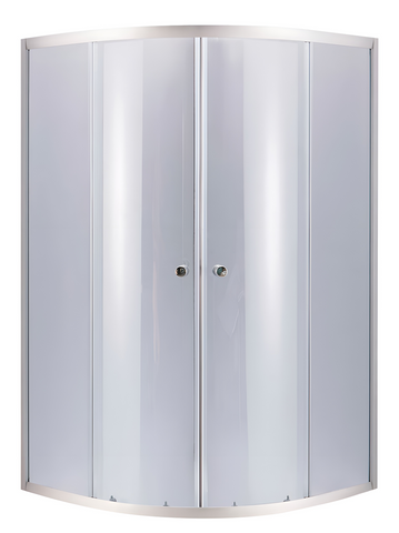 Душова кабіна LIDZ LATWA SC80X80.SAT.HIGH.GR, скло тоноване 4 мм без піддона (LLSC8080SATHIGHGR2)