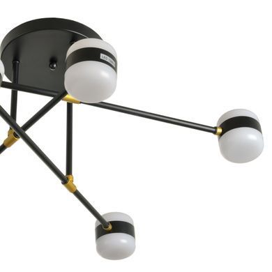 Люстра молекула LED 65W WW BK (BL-952S/6)