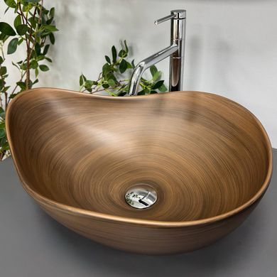 Раковина VBI TRIMONTI 40х51 BROWN (VBI-016106)