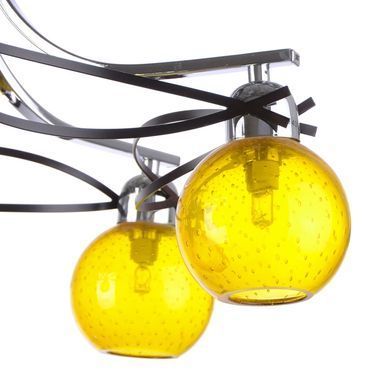 Люстра молекула галогенная с подсветкой LED G9 40W YL (BL-658S/5)