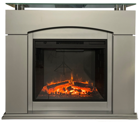 Каминокомплект IDAMEBEL LAGUNA + камин ROYAL GOODFIRE 28 (C-LAGUNAGRAYEF28S)