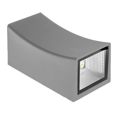 Подсветка LED фасадна IP65 AL-233/2х5W NW COB GY