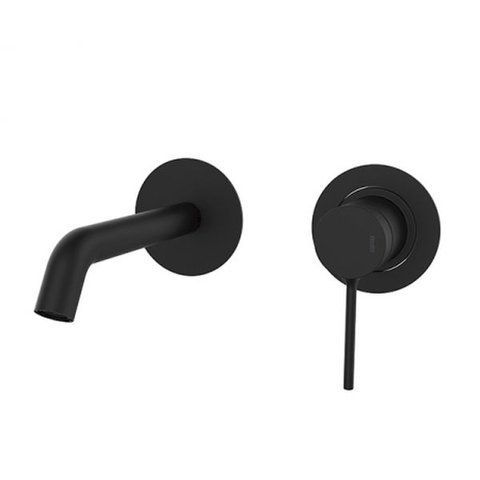 Смеситель для умывальника GRB TIME BLACK с изливом 200 мм, черный матовый (47534472), Черный матовый