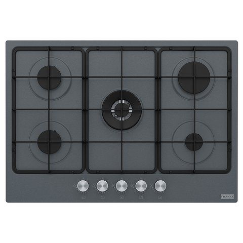 Газовая варочная поверхность FRANKE SMART FHSM 755 4G DC GF E графит (106.0554.393)