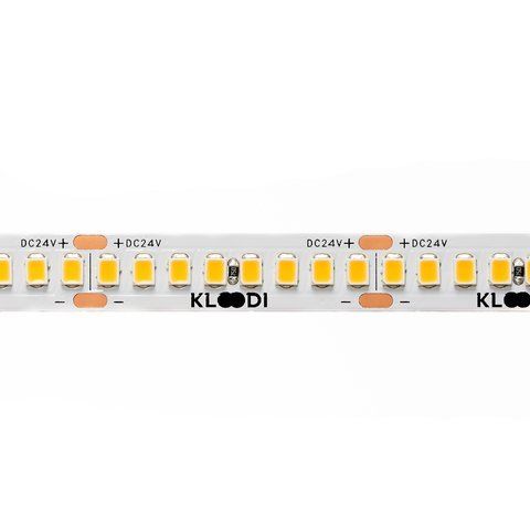 LED стрічка KLOODI KD2835-224-15W-3К-24V HE 15W 224LED 3000K 2100LM IP20 24V (KD2835-224-15W-3К-24V HE)
