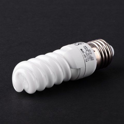 Лампа енергозберігаюча PL-SP 12W/864 E27 TECHNO 220V