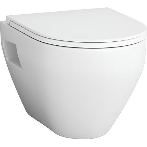 Подвесной унитаз AM.PM SPIRIT / сиденье SOFT CLOSE (C701738SC)