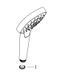 HANSGROHE Ручний душ MYSELECT E 110 1JET ECOSMART 7 л/хв WHITE/CHROME (26675400)