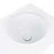 Раковина QTAP VIRGO 46х80 R / донный клапан (QT1811FL8130ARRW)